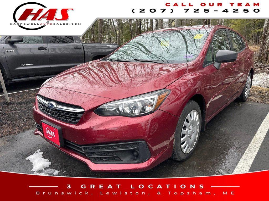 Crimson Red Pearl 2020 Subaru Impreza 2.0i Hatchback AWD Hatchback All-Wheel Drive Continuously Variable Transmission