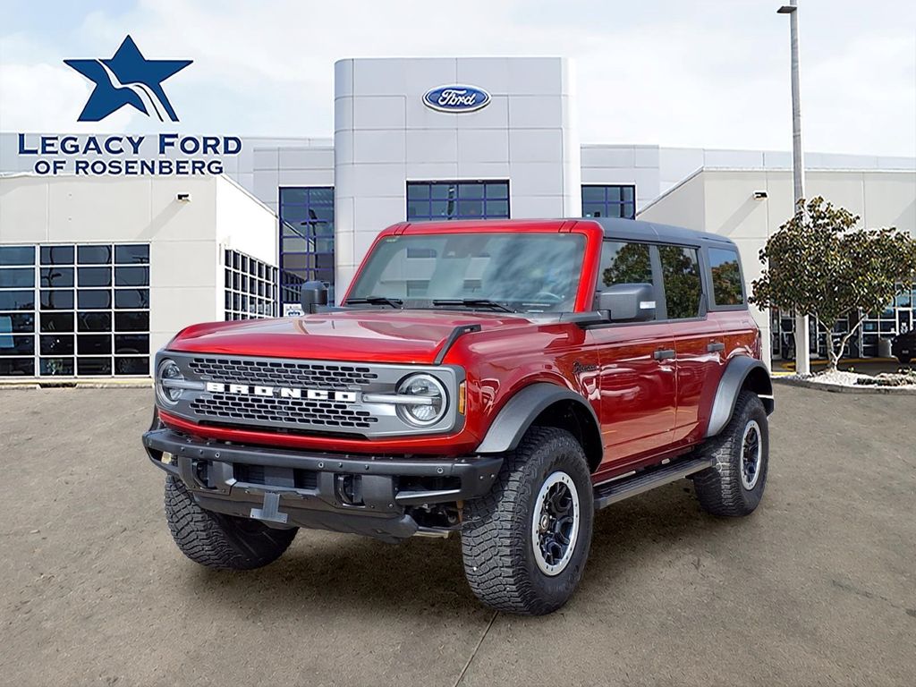 2024 Ford Bronco Badlands Red at EAG Ford Navasota