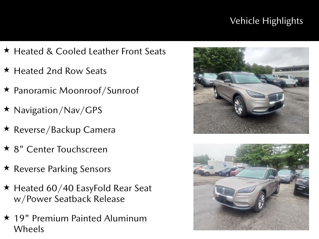 2021 Lincoln Corsair Standard
