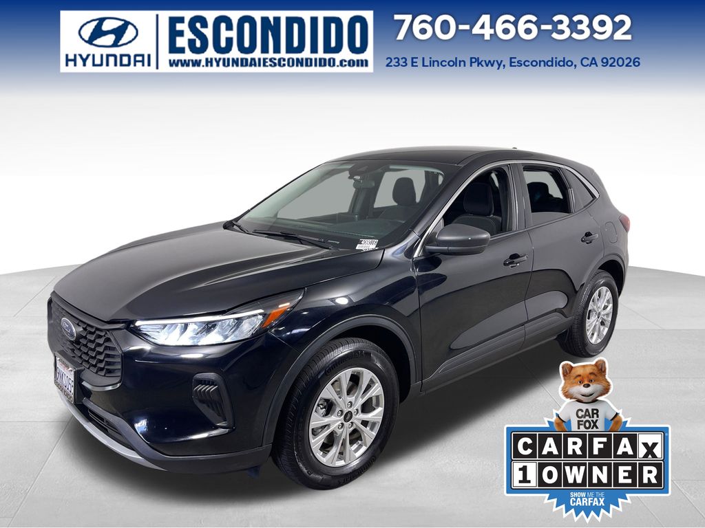 Black Metallic 2024 Ford Escape SUV / Crossover All-Wheel Drive 8-Speed Automatic