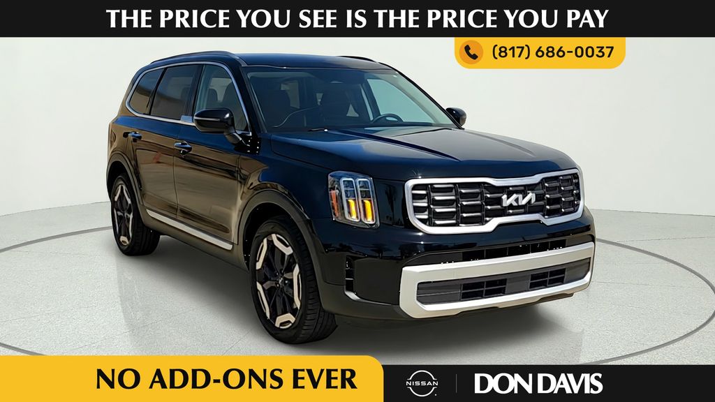Ebony Black 2024 Kia Telluride SUV / Crossover Front-Wheel Drive 8-Speed Automatic