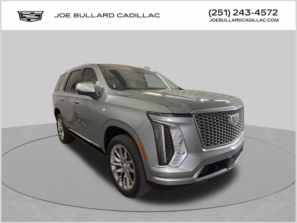 Argent Silver Metallic 2025 Cadillac Escalade SUV / Crossover Rear-Wheel Drive Automatic