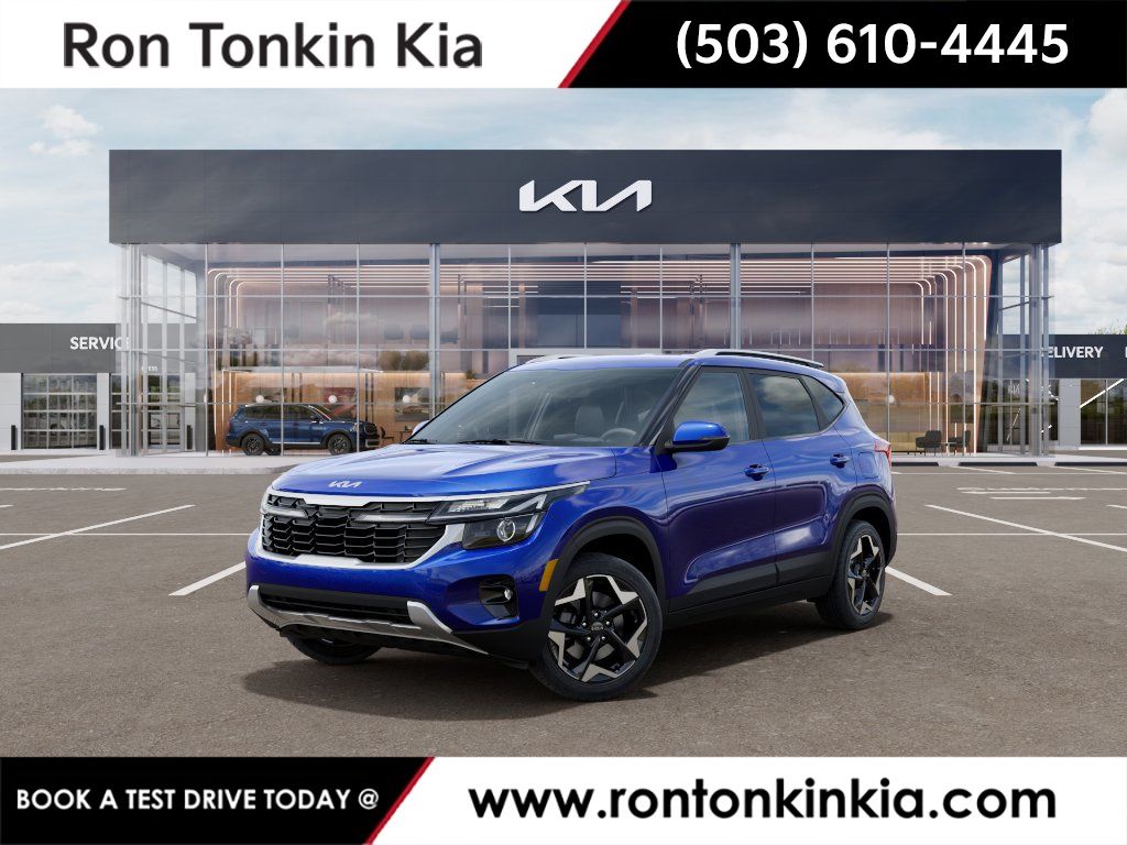 Neptune Blue 2026 Kia Seltos SUV / Crossover All-Wheel Drive Continuously Variable Transmission