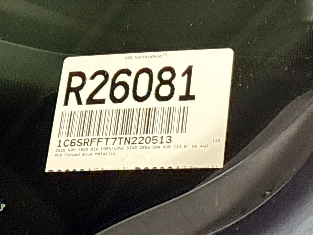 2026 Ram 1500 Big Horn/Lone Star