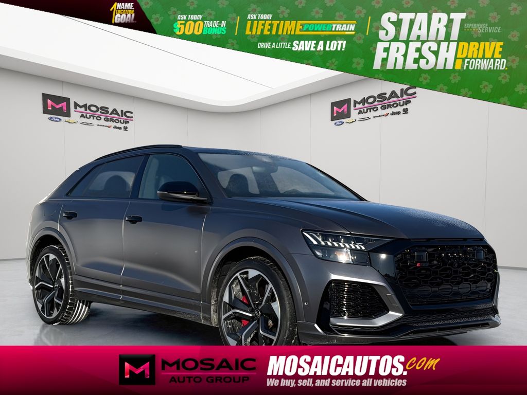 Glacier White Metallic 2022 Audi RS Q8 4.0T quattro AWD SUV / Crossover All-Wheel Drive Automatic