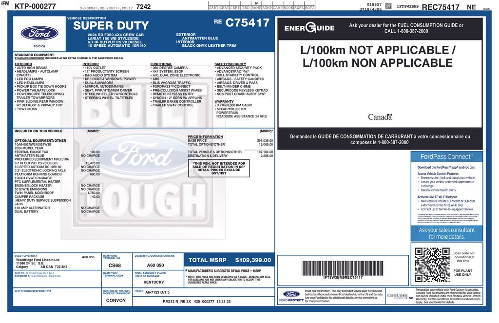 2024 Ford F-350SD Lariat