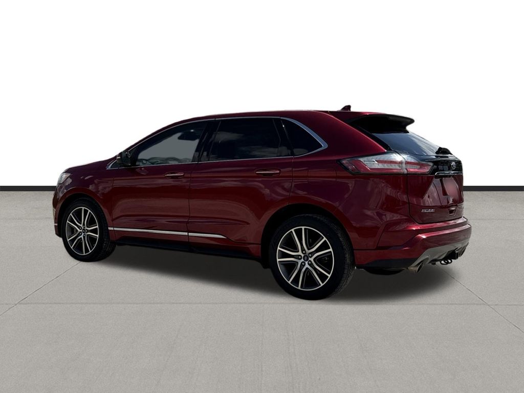 2019 Ford Edge Titanium Red at Community Kia