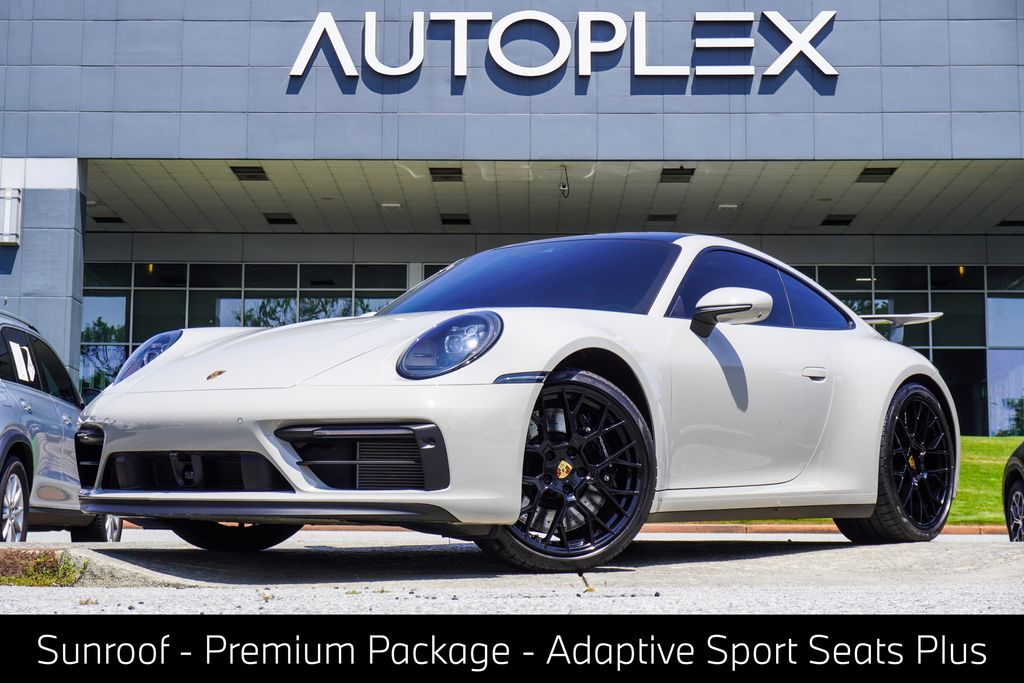Gray 2024 Porsche 911 Coupe All-Wheel Drive