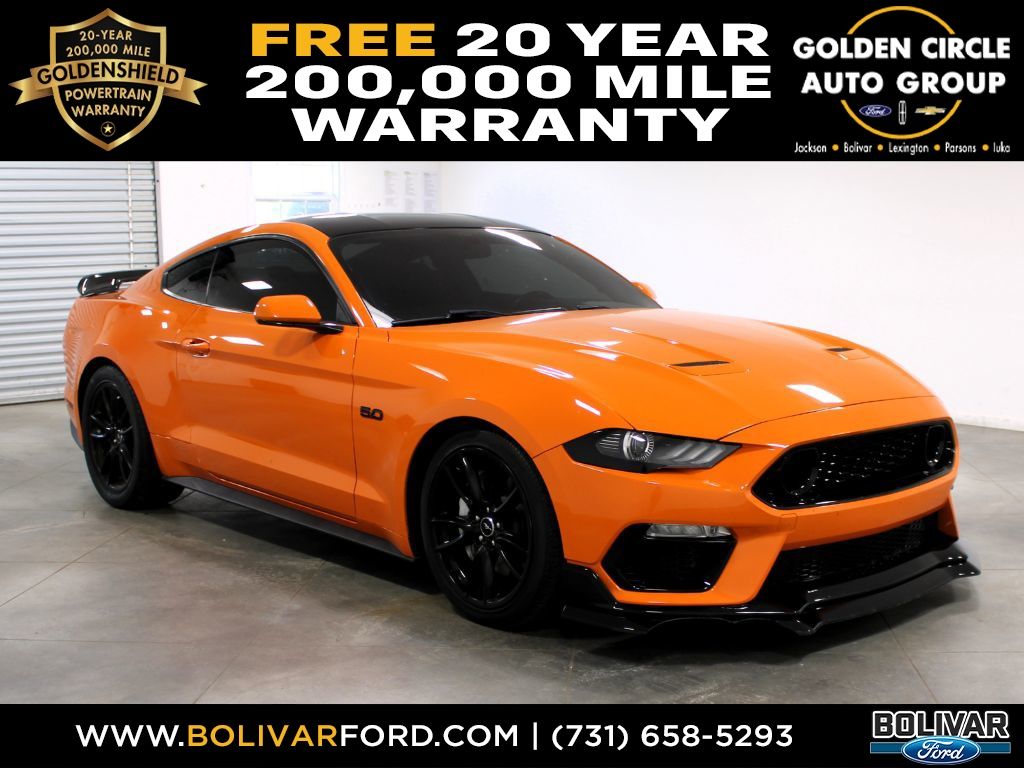 Twister Orange Tri-Coat 2020 Ford Mustang GT Coupe RWD Coupe Rear-Wheel Drive 6-Speed Manual