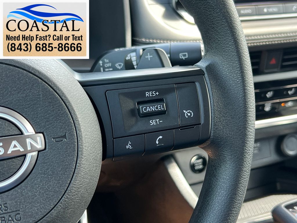 2024 Nissan Rogue S White at Coastal Chevrolet Cadillac