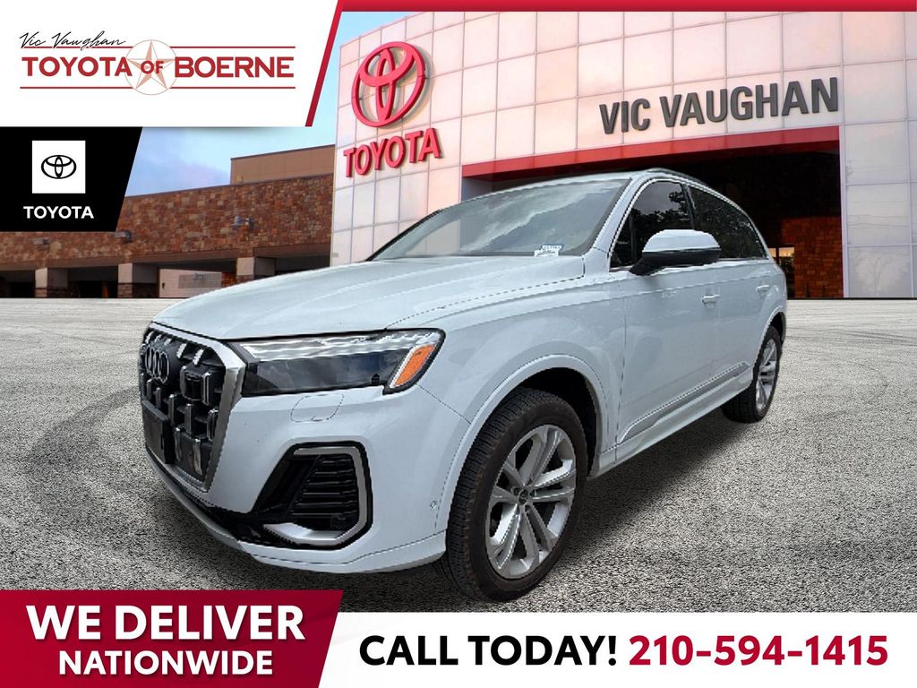 Glacier White 2025 Audi Q7 quattro Premium Plus 45 TFSI SUV / Crossover All-Wheel Drive 8-Speed Automatic