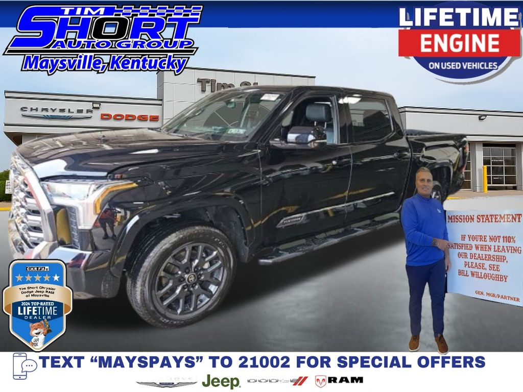 Midnight Black Metallic 2026 Toyota Tundra Pickup Truck Four-Wheel Drive Automatic