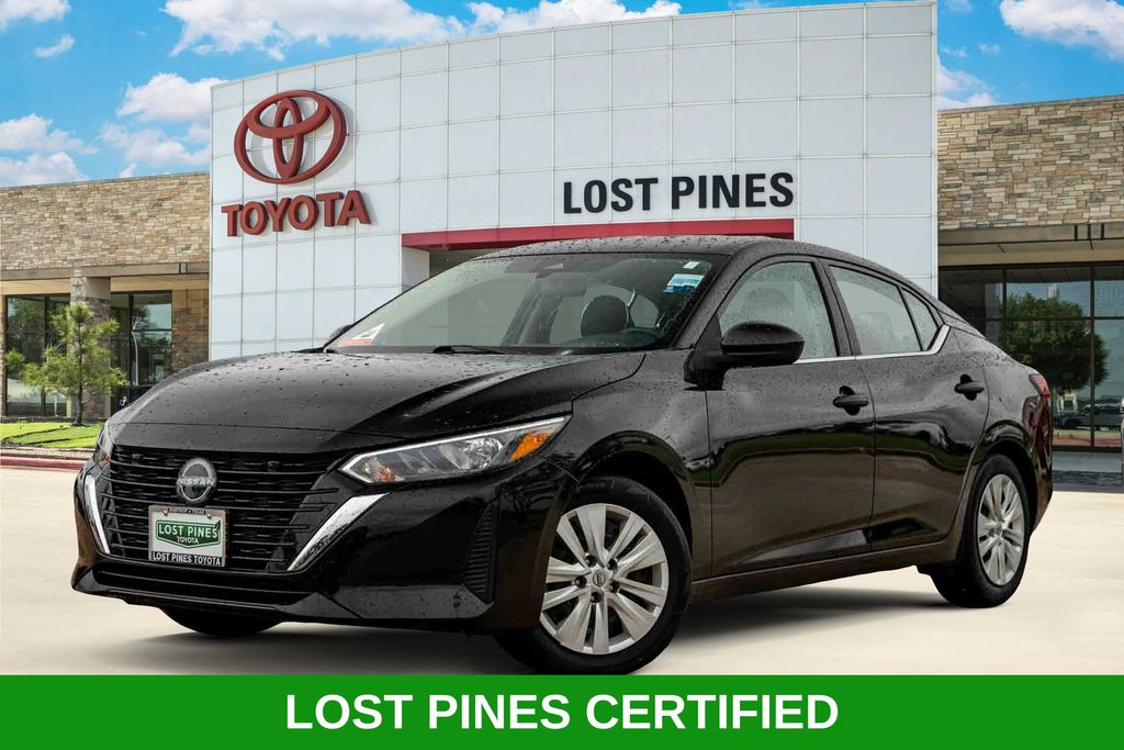 Super Black 2024 Nissan Sentra Sedan Front-Wheel Drive Continuously Variable Transmission