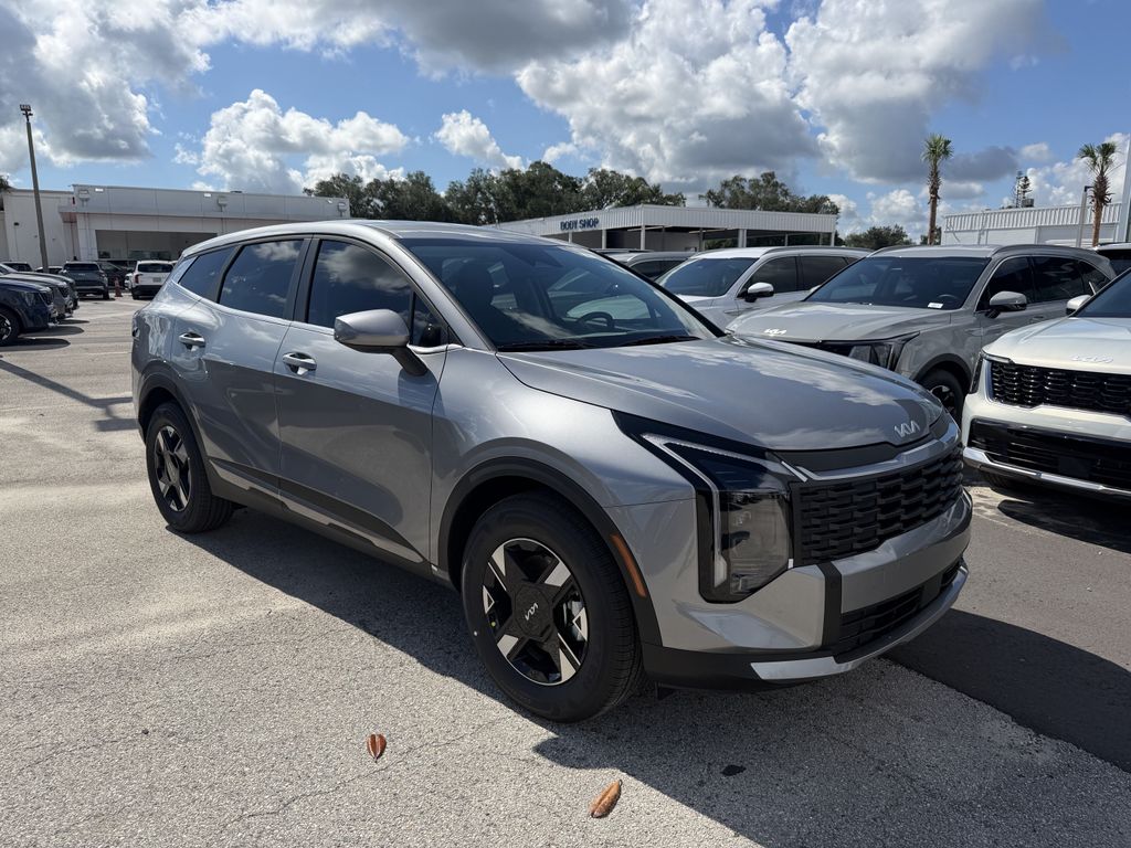 Steel Gray 2026 Kia Sportage SUV / Crossover Front-Wheel Drive 8-Speed Automatic