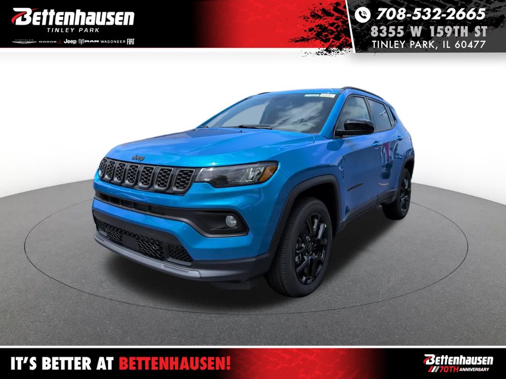Blue Pearl 2026 Jeep Compass SUV / Crossover Four-Wheel Drive 8-Speed Automatic