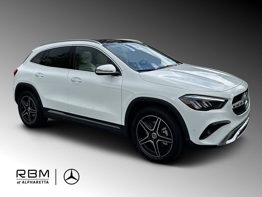 White 2026 Mercedes-Benz GLA SUV / Crossover Front-Wheel Drive 8-Speed Dual Clutch