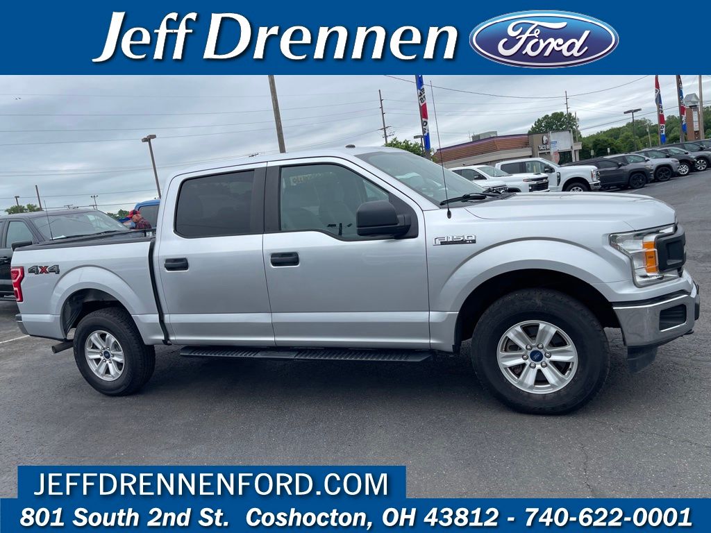 Ingot Silver 2018 Ford F-150 XL SuperCrew 4WD Pickup Truck Four-Wheel Drive Automatic