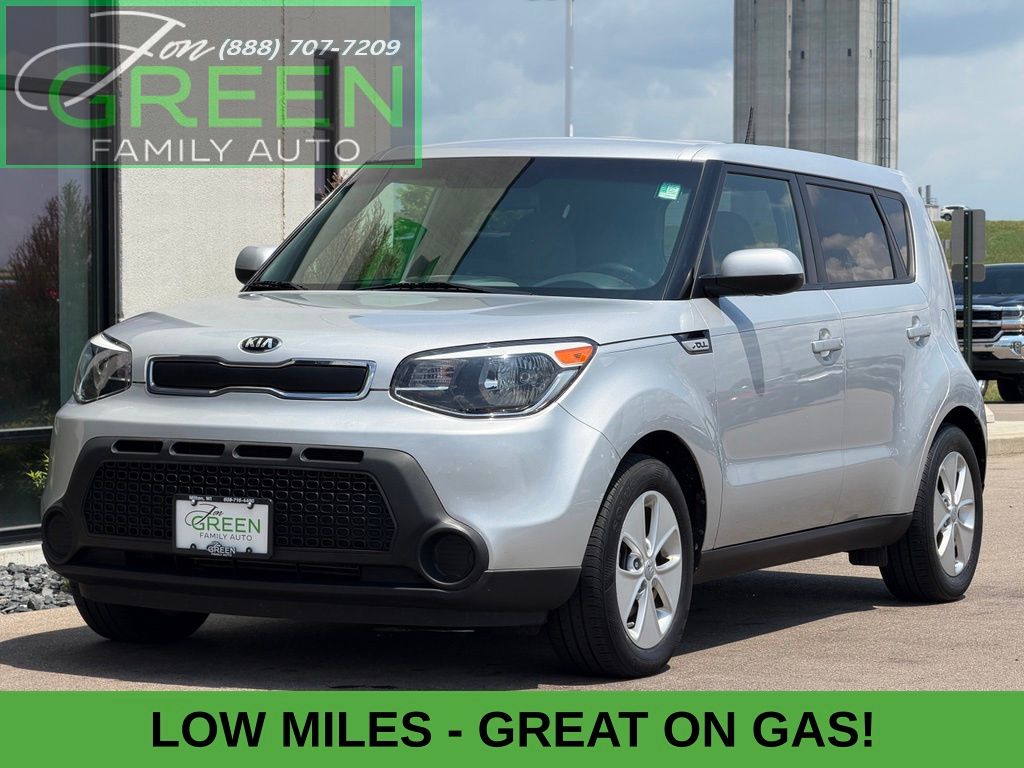 Bright Silver 2016 Kia Soul Wagon Front-Wheel Drive 6-Speed Automatic