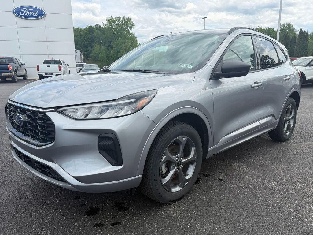 2024 Ford Escape ST-Line Silver at Bob Ruth Ford