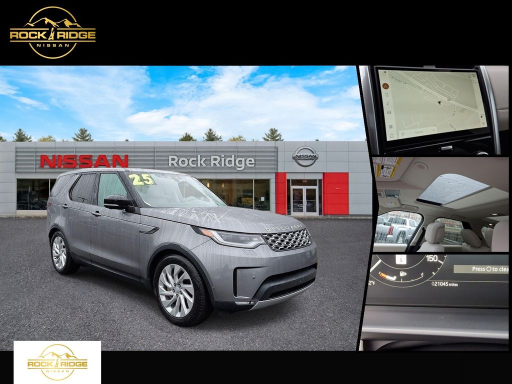Silver 2025 Land Rover Discovery SUV / Crossover All-Wheel Drive 8-Speed Automatic