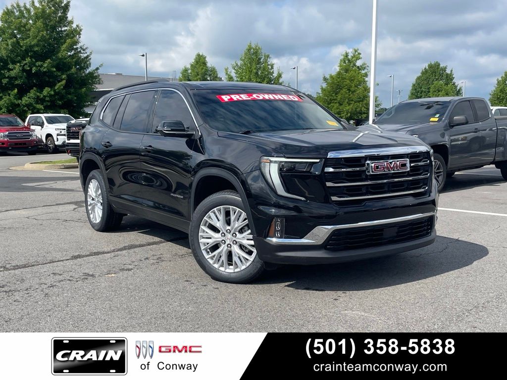 Black (Ebony Twilight Metallic) 2024 GMC Acadia SUV / Crossover Front-Wheel Drive 8-Speed Automatic
