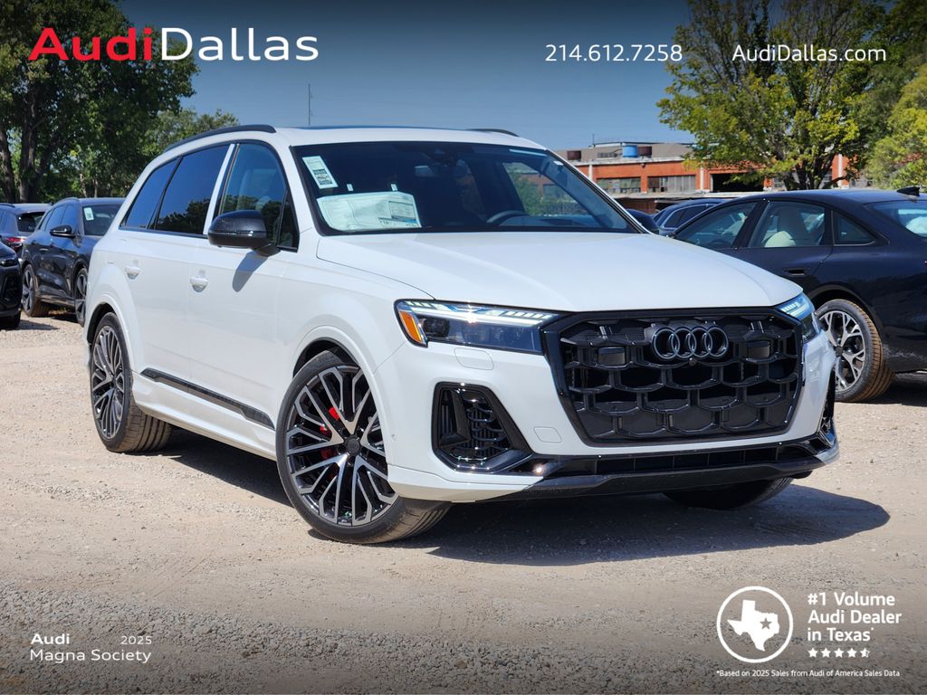Glacier White 2026 Audi SQ7 SUV / Crossover All-Wheel Drive 8-Speed Automatic