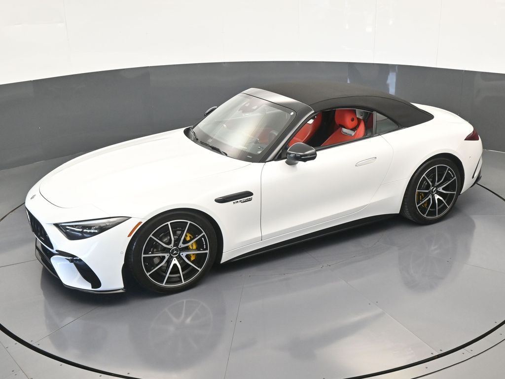 Used 2022 White Mercedes-Benz SL 63 AMG® image 57