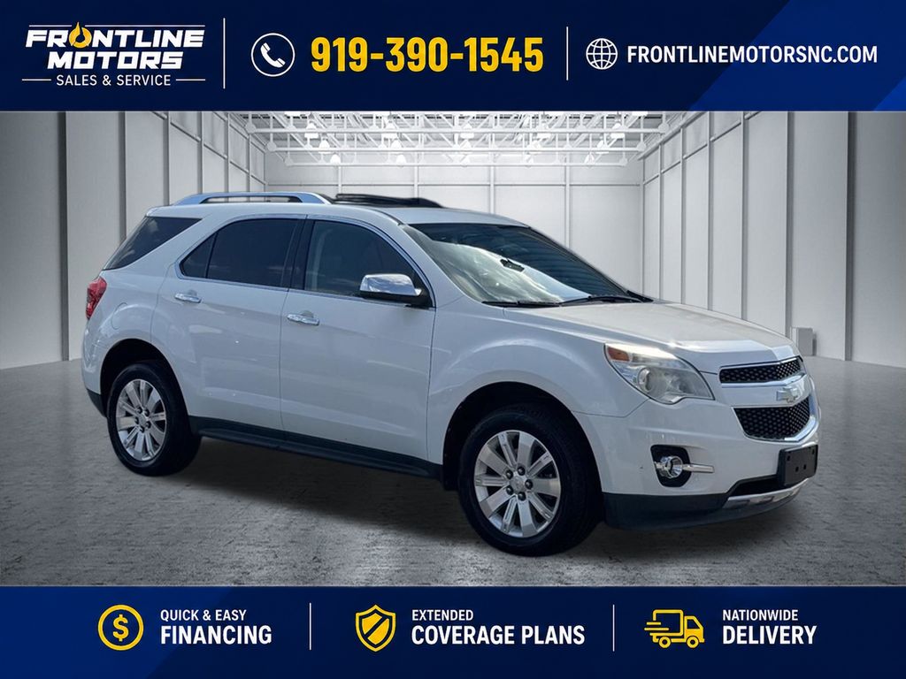 Summit White 2011 Chevrolet Equinox SUV / Crossover Front-Wheel Drive 6-Speed Automatic Overdrive