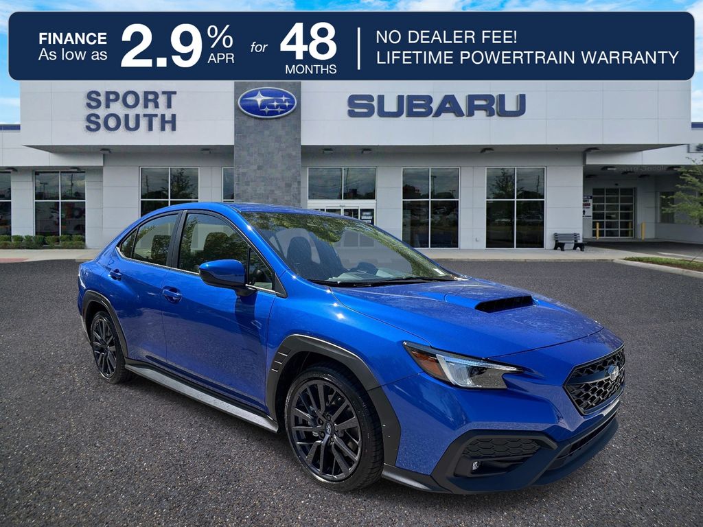 WR Blue Pearl 2026 Subaru WRX Premium AWD Sedan All-Wheel Drive 6-Speed Manual