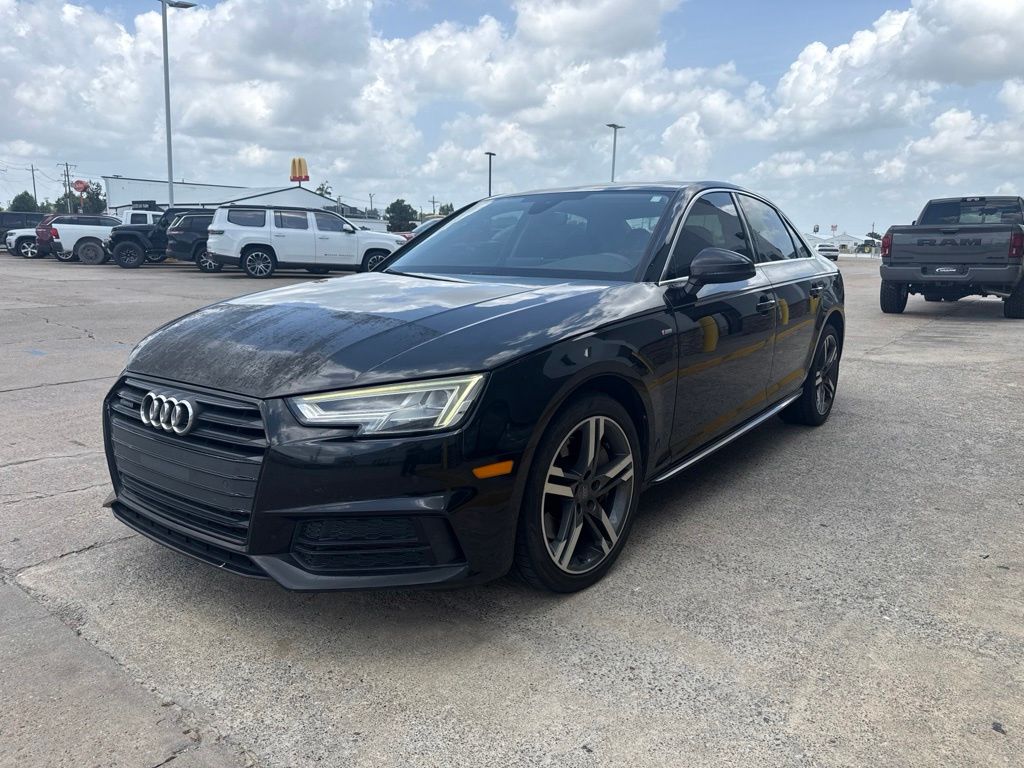 Black Metallic 2017 Audi A4 Sedan All-Wheel Drive 7-Speed Automatic