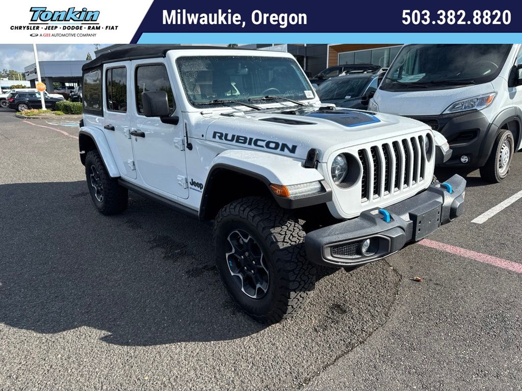 2023 Jeep Wrangler 4xe Blanco (Bright White Clearcoat) SUV/Crossover Todo terreno 8 velocidades Automática