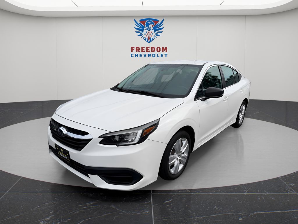 Crystal White Pearl 2020 Subaru Legacy Sedan All-Wheel Drive Continuously Variable Transmission