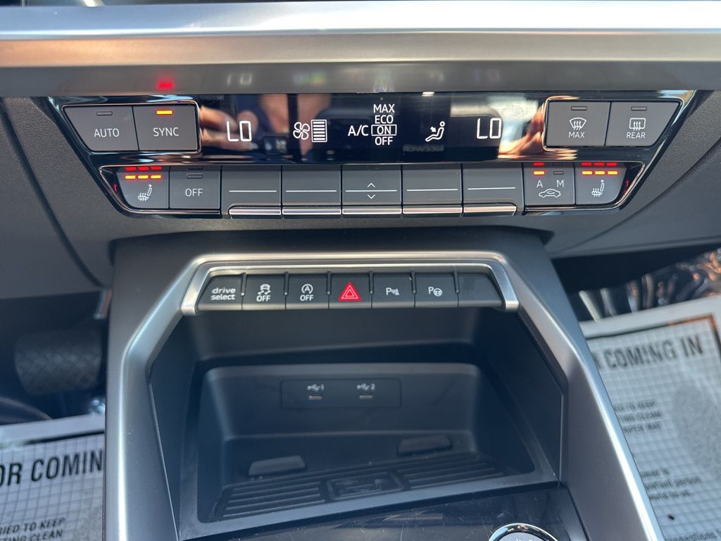 2023 Brilliant Black Audi A3 40 Premium FWD Sedan