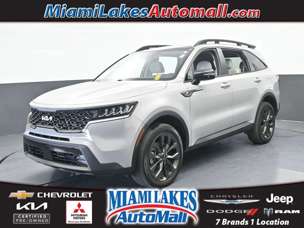 Wolf Gray 2023 Kia Sorento X-Line EX AWD SUV / Crossover All-Wheel Drive 8-Speed Dual Clutch