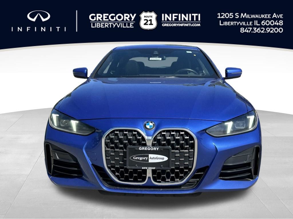 Portimao Blue Metallic 2026 BMW 4 Series Coupe All-Wheel Drive 8-Speed Automatic