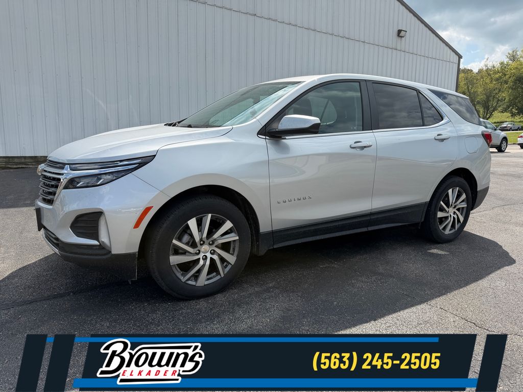Silver Ice Metallic 2022 Chevrolet Equinox SUV / Crossover Four-Wheel Drive 6-Speed Automatic Overdrive