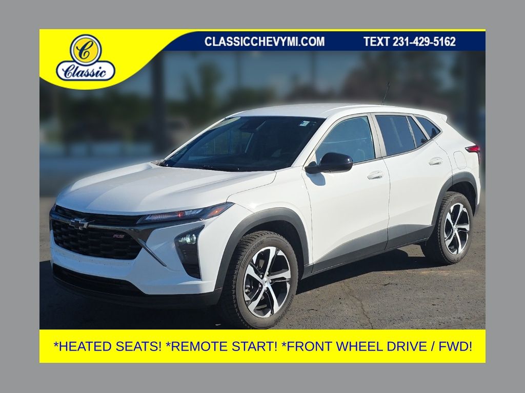 Summit White 2024 Chevrolet Trax SUV / Crossover Front-Wheel Drive 6-Speed Automatic