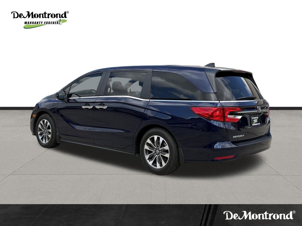 Used 2021 Blue Honda EX-L image 7