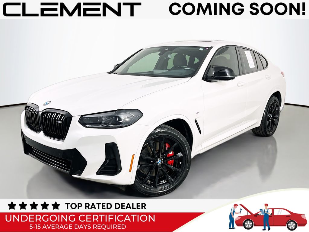 Alpine White 2023 BMW X4 M40i AWD SUV / Crossover All-Wheel Drive 8-Speed Automatic