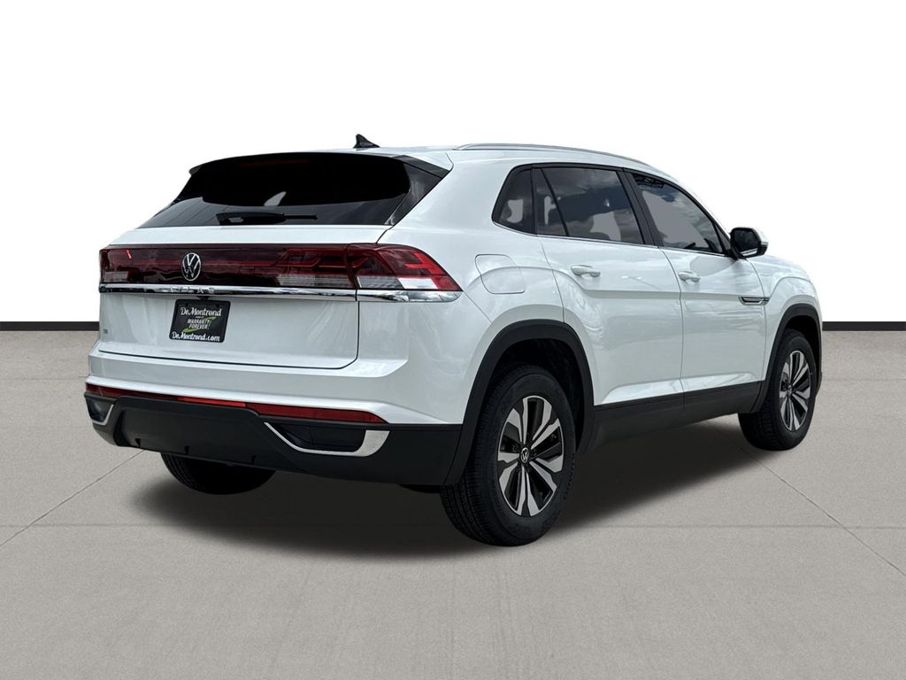 2026 Volkswagen Atlas Cross Sport 2.0T SE White at DeMontrond Auto Country