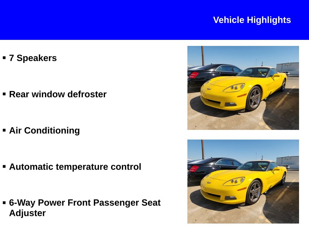 2007 Chevrolet Corvette Base 7