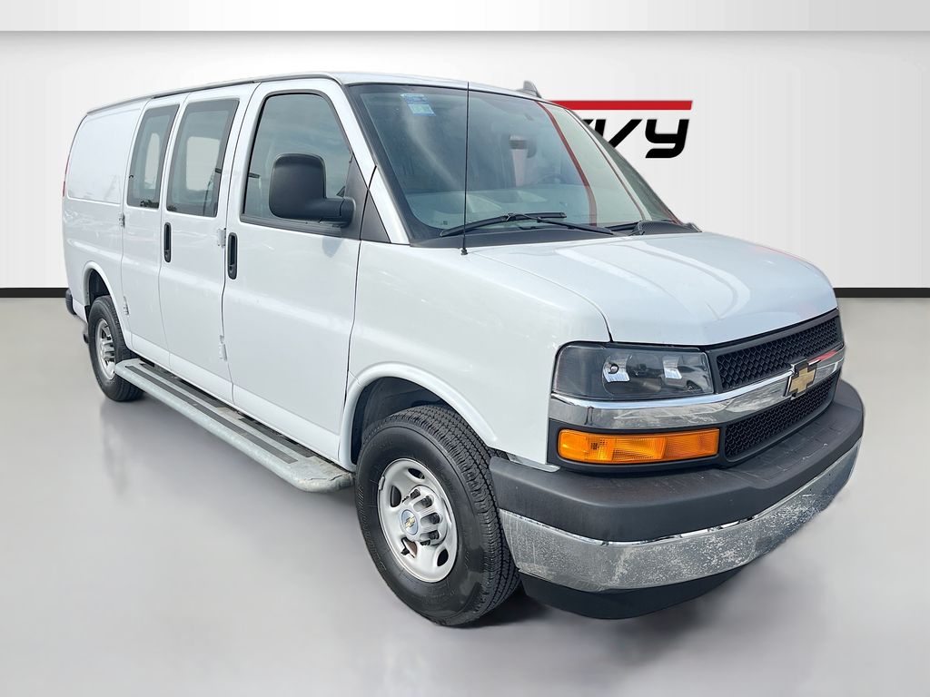 2023 Chevrolet Express 2500 Work Van White at AutoSavvy Houston Southwest