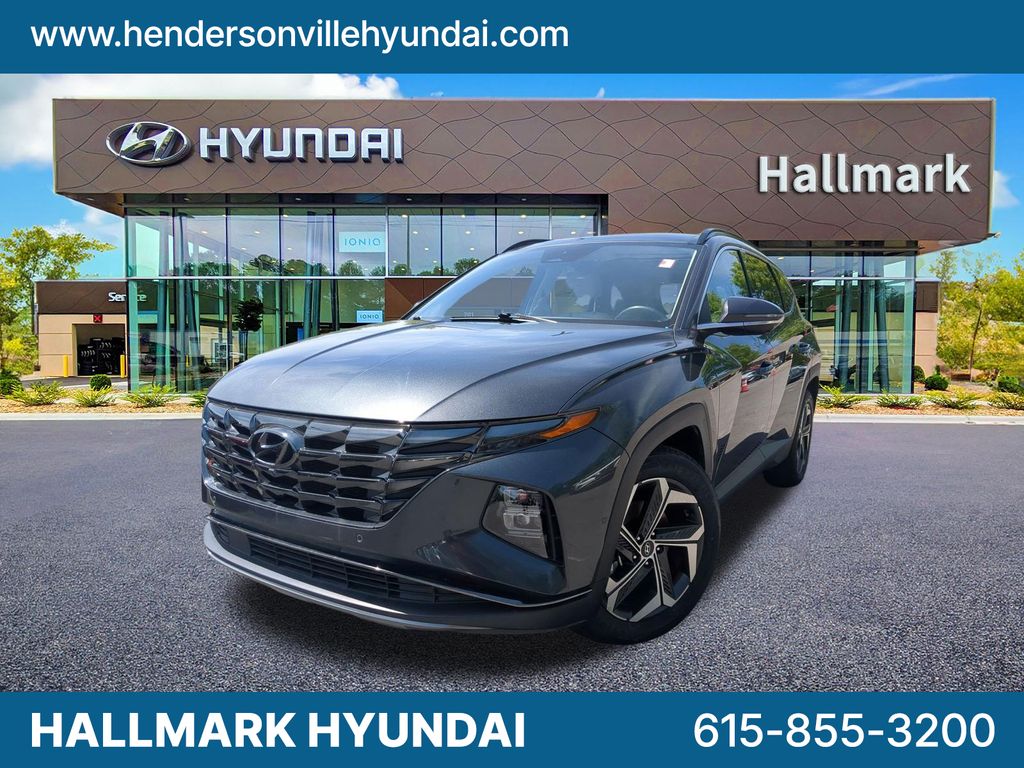 Portofino Gray 2022 Hyundai Tucson Limited FWD SUV / Crossover Front-Wheel Drive 8-Speed Automatic