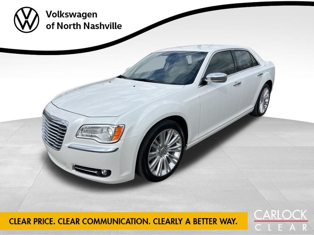 White (Ivory Tri-Coat Pearl) 2012 Chrysler 300 Limited RWD Sedan Rear-Wheel Drive 8-Speed Automatic