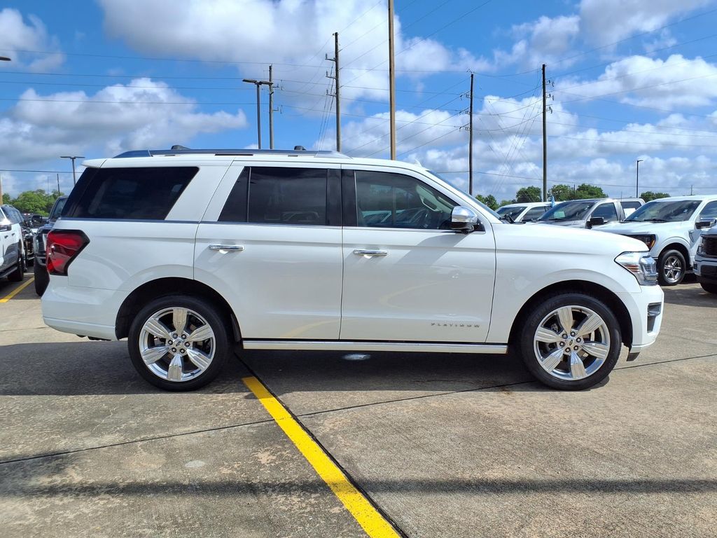 2023 Ford Expedition Platinum White at Texan Dodge Chrysler Jeep Ram