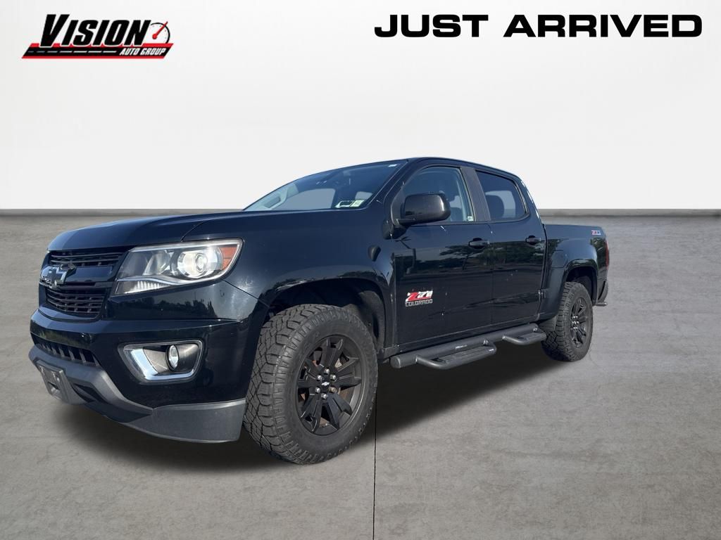 Black 2017 Chevrolet Colorado Pickup Truck Four-Wheel Drive 8-Speed Automatic