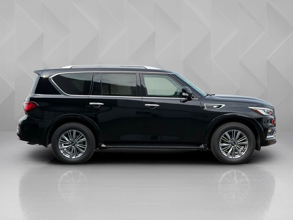 2022 INFINITI QX80 LUXE Black at Bayway Chrysler Dodge Jeep Ram
