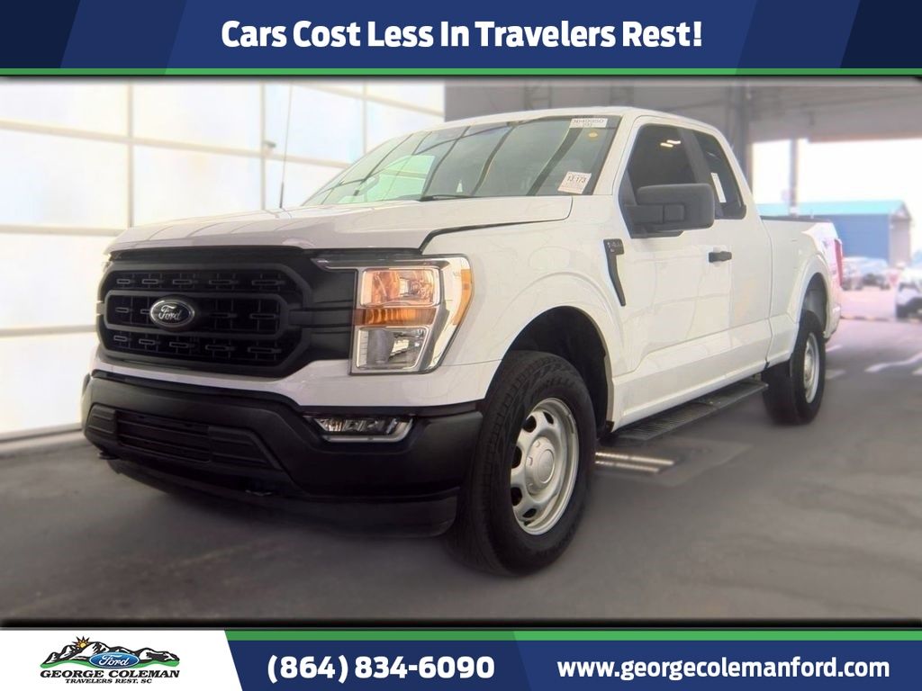 Oxford White 2022 Ford F-150 Pickup Truck Four-Wheel Drive Automatic