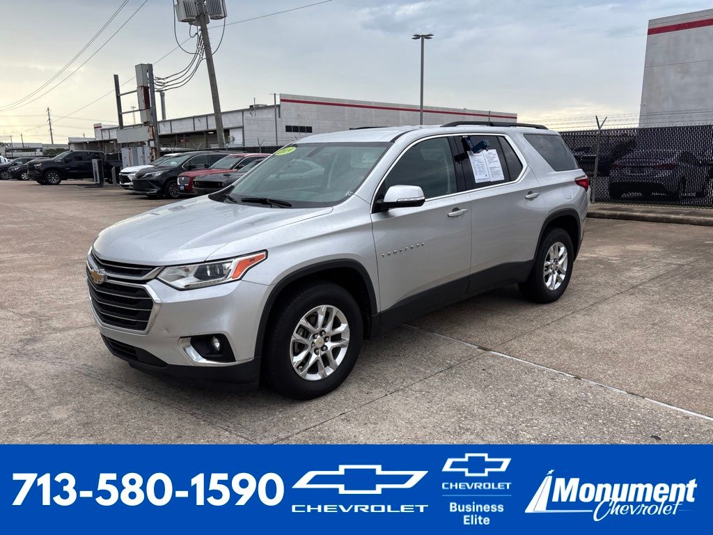 2019 Chevrolet Traverse LT Silver at DeMontrond Mazda