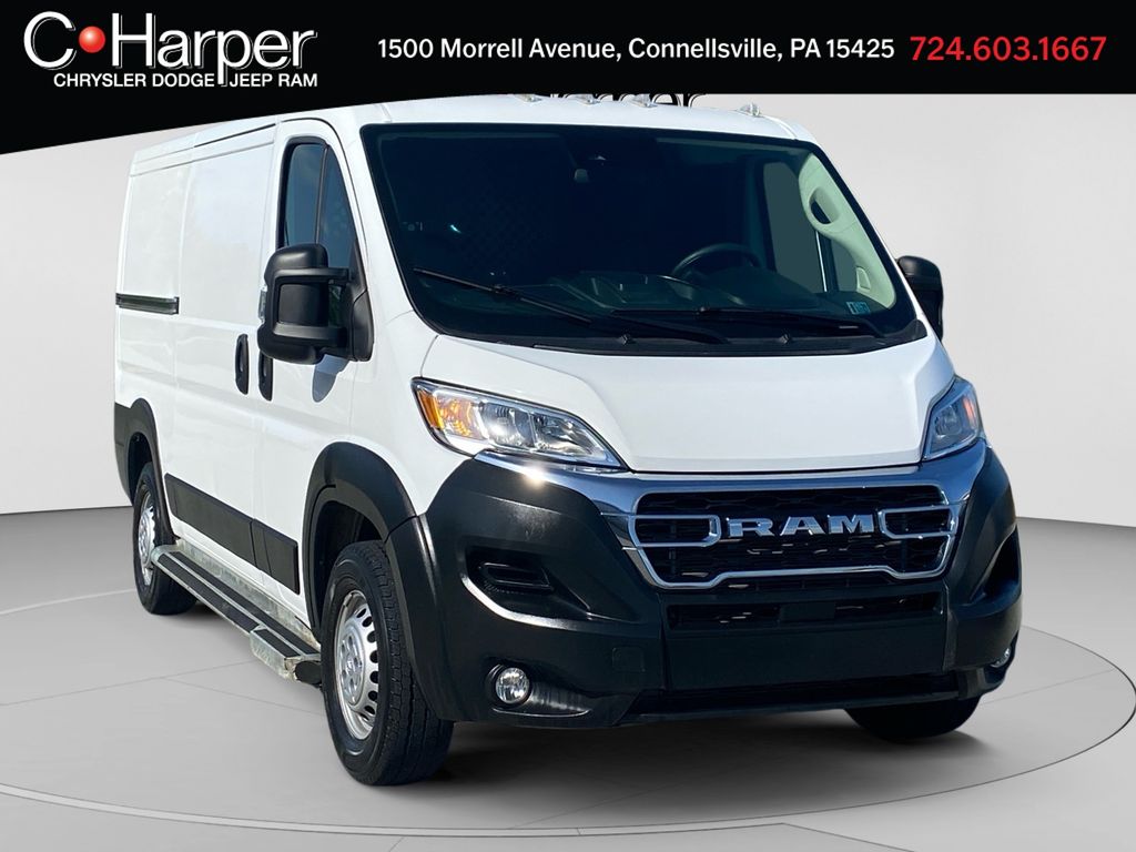 Bright White Clearcoat 2025 RAM ProMaster Van Front-Wheel Drive 9-Speed Automatic